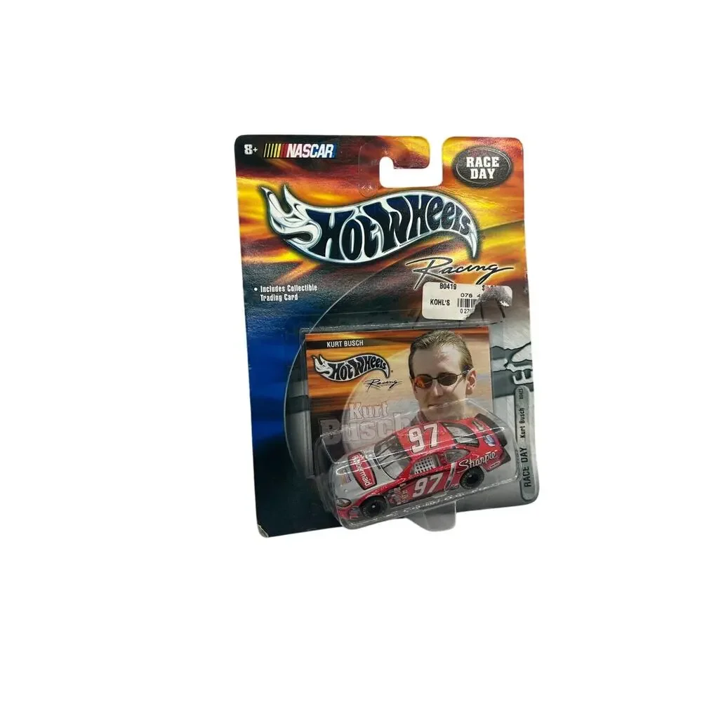 Hot Wheels Racing NASCAR Kurt Busch 97‎ Sharpie Ford Taurus 1:64 Race Day 80419